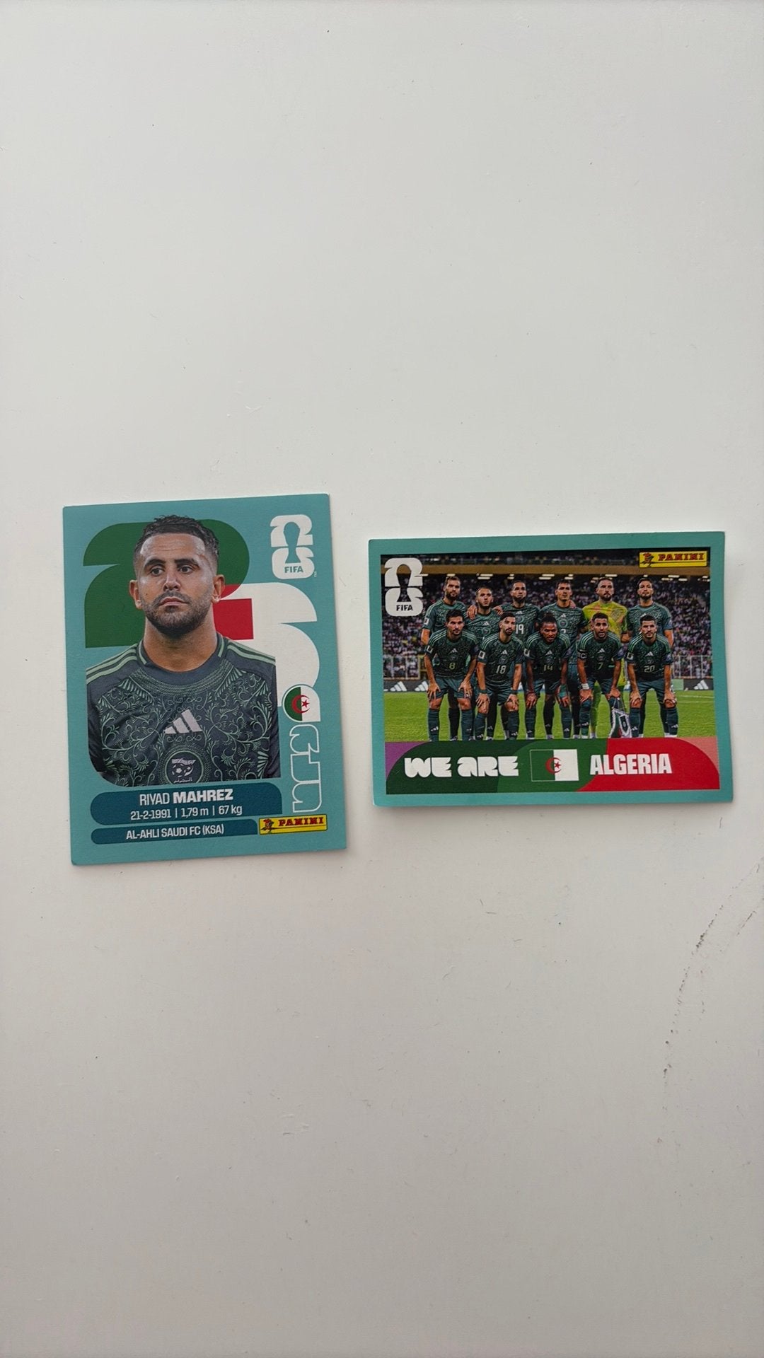 Panini Algerije WK2026, Verzamelen, Sportartikelen en Voetbal, Ophalen, Zo goed als nieuw
