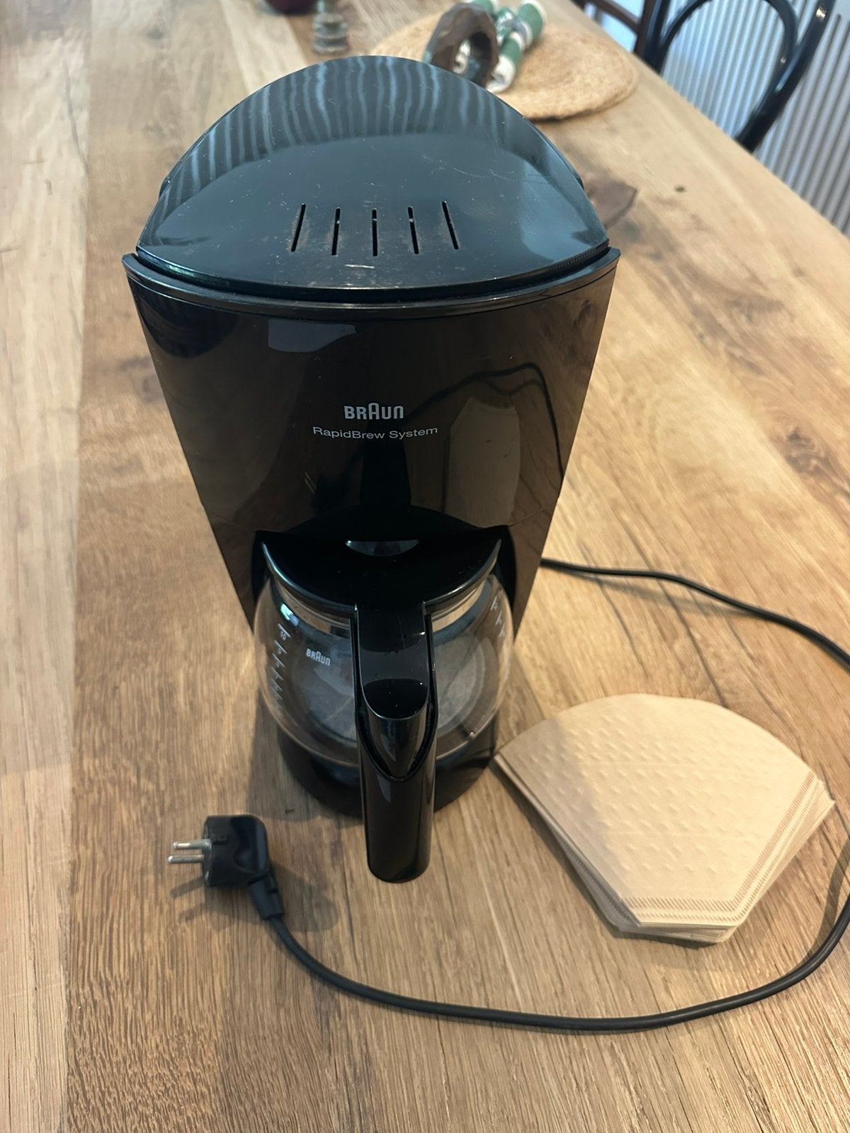 Braun rapidbrew doorloopkoffie incl. Filters, Ophalen, Gebruikt
