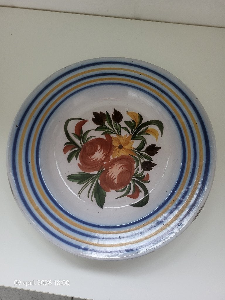 3 Grote sierborden, Antiek en Kunst, Ophalen