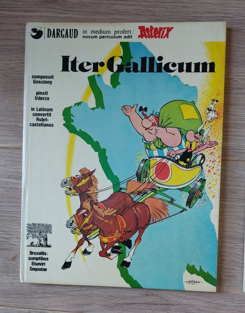 uniek album Asterix in het Latijn, Boeken, Ophalen of Verzenden