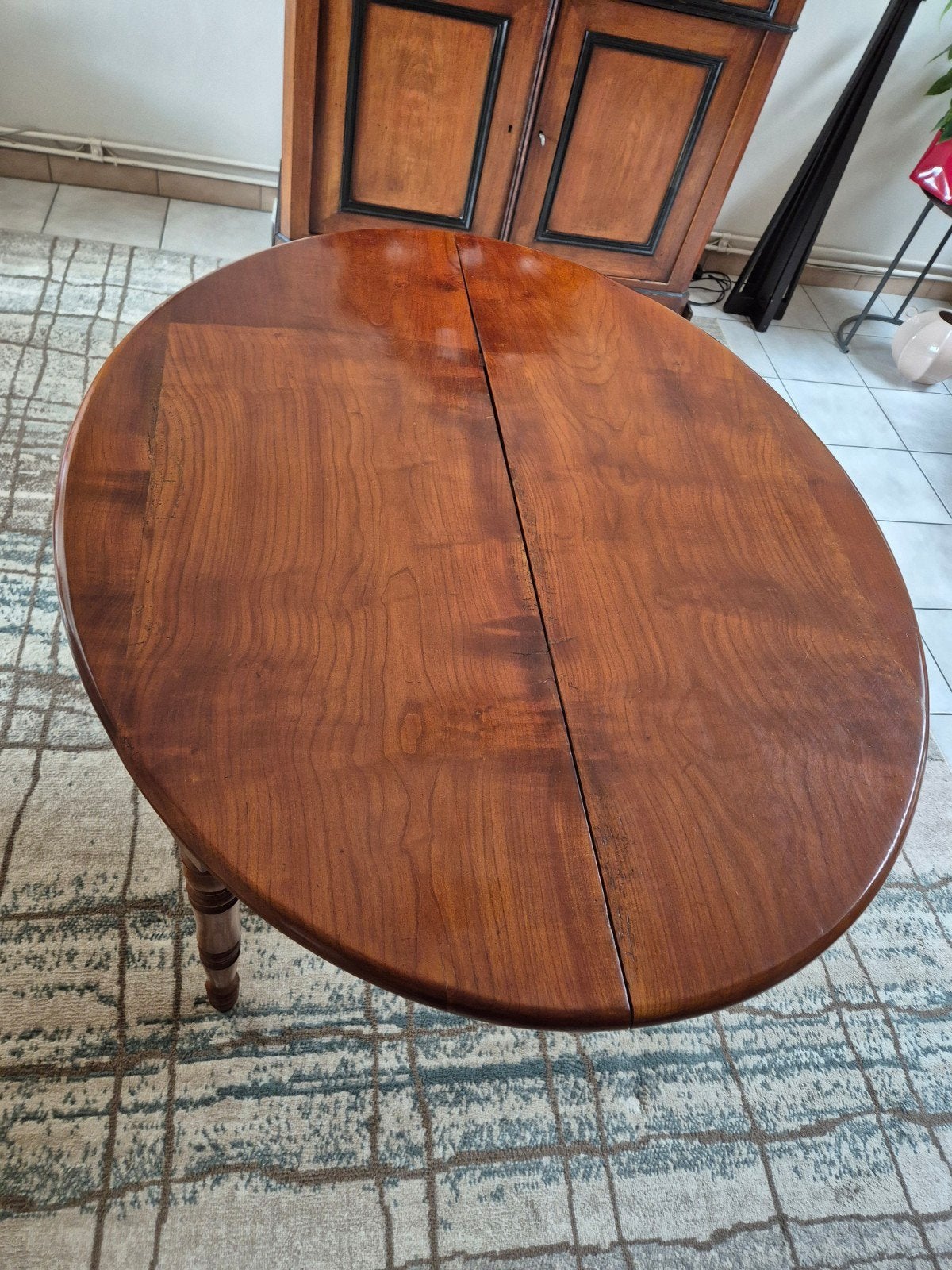 Antieke uitschuifbare tafel - bekijken/ophalen in Deinze, Ophalen