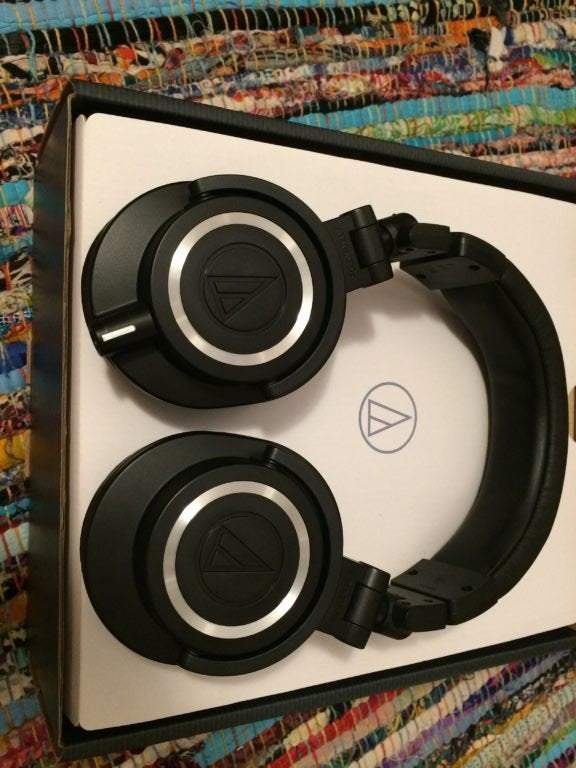 Audio-Technica ATH-M50X, TV, Hi-fi & Vidéo, Enlèvement ou Envoi, Neuf, Noir, Autres marques