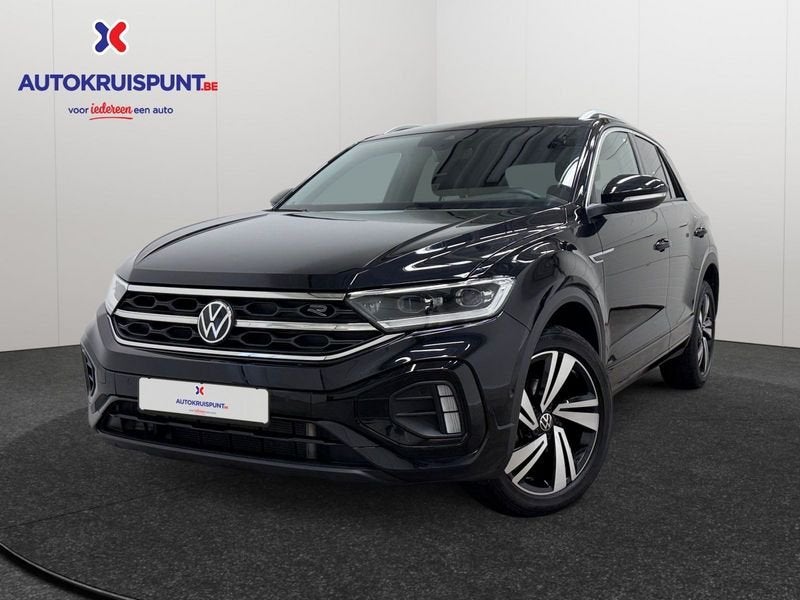 Volkswagen T-Roc 1.5TSI OPF R-Line Business DSG7, Auto's, Volkswagen, Parkeersensor, 110 kW, 4 cilinders, Leder en Stof