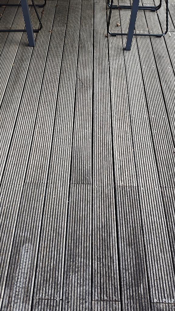 Houten terras, Ophalen, Gebruikt, Hout