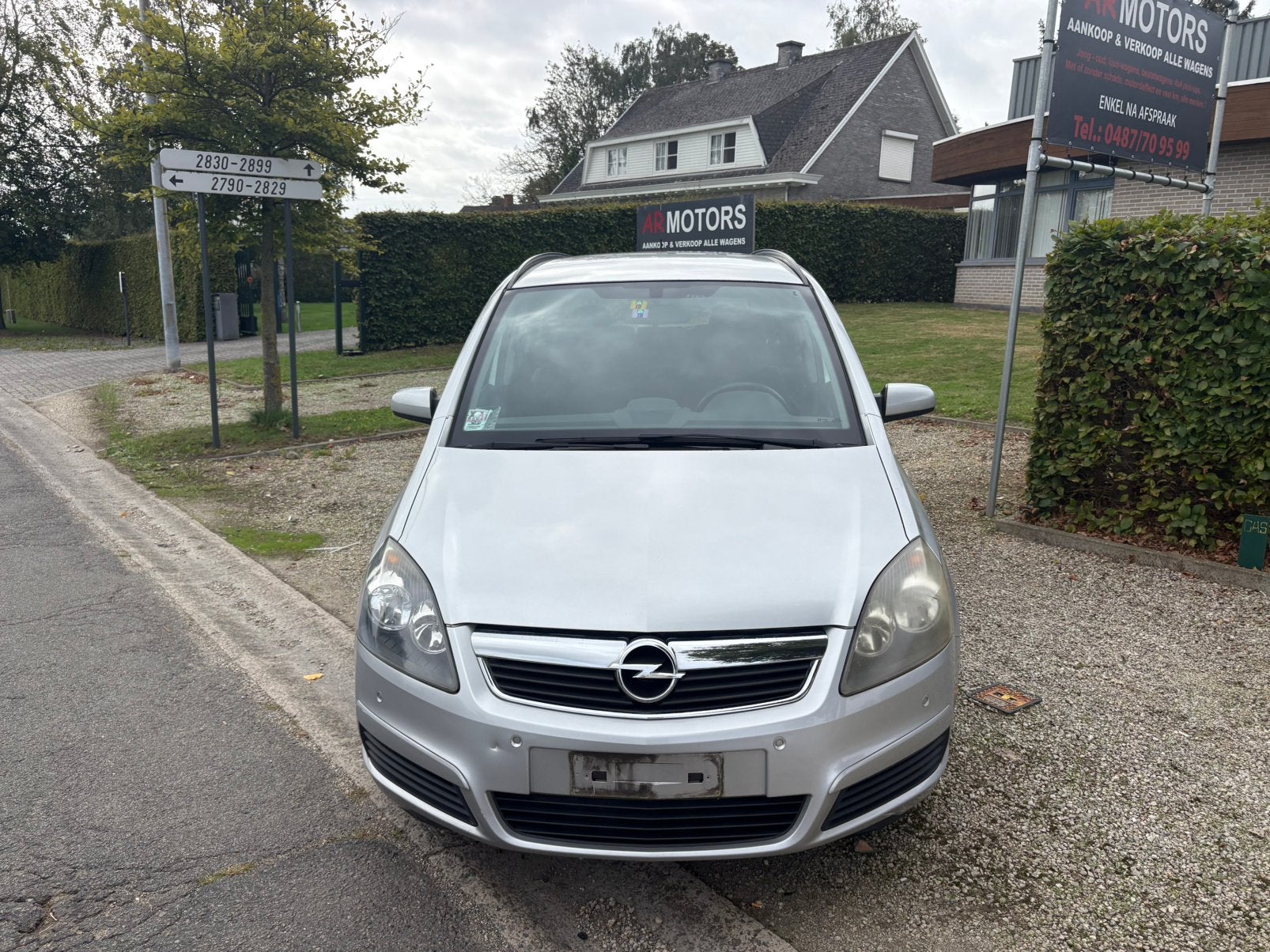 opel Zafira 1.8cc Automaat 095,000km 1eig 7p gekeurd vvk, Auto's, Automaat, Bedrijf, Zafira, Te koop