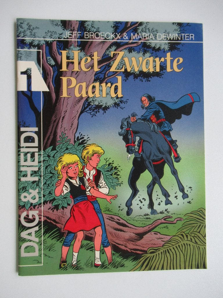 dag en heidi...nr1...het zwarte paard, Ophalen of Verzenden, Zo goed als nieuw
