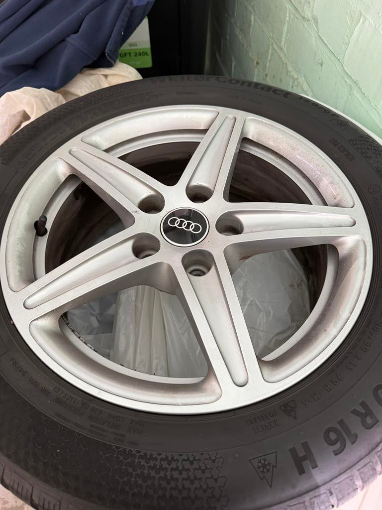 Jantes AUDI A4 original, Autos : Pièces & Accessoires, Enlèvement, 16 pouces, Pneu(s)