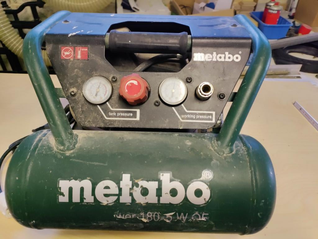 Compressor Metabo 180-W, Ophalen
