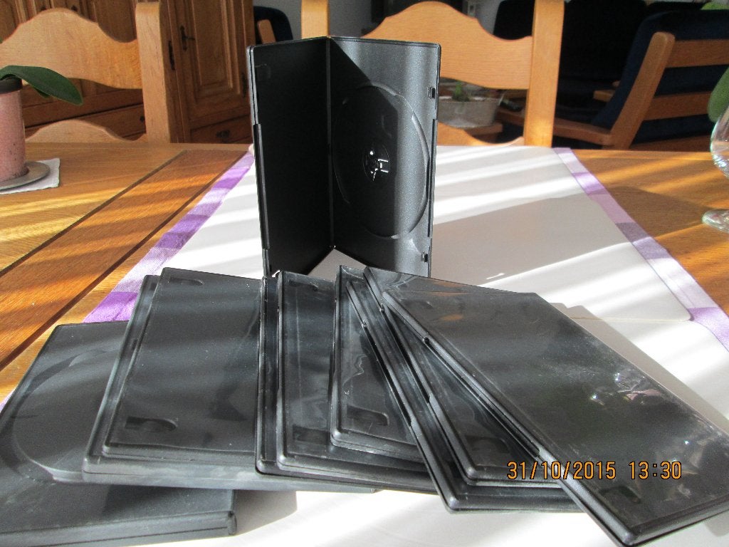 Boitiers vides pour CD/DVD., Maison & Meubles, Accessoires pour la Maison | Étagères pour CD & DVD, Enlèvement, Comme neuf, CD