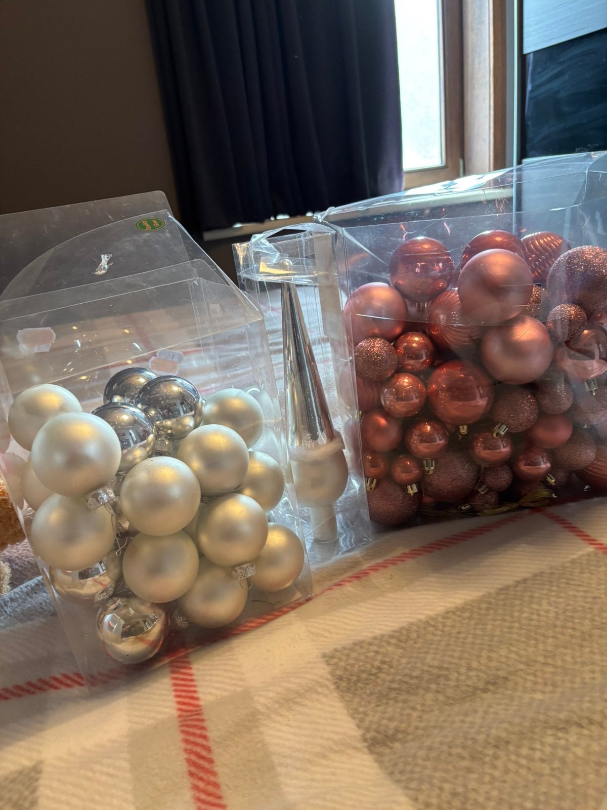 Gratis Lot  kerst decoratie inclusief opbergboxen, Enlèvement, Utilisé