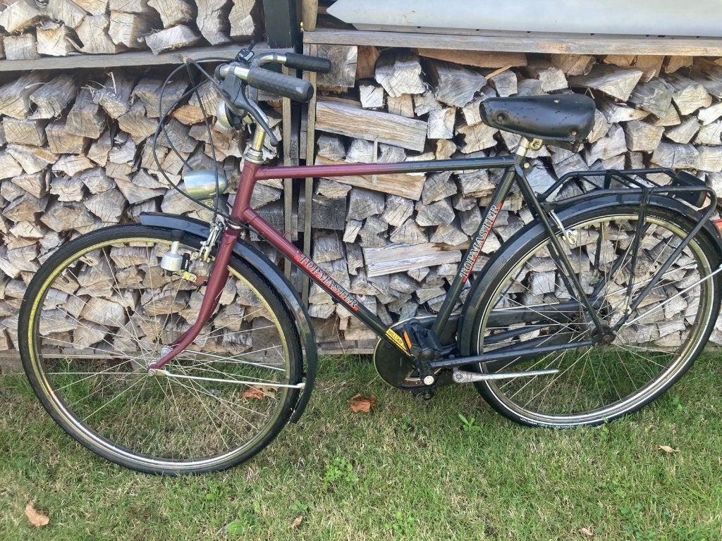 Fiets mannen Topmaster, Vélos & Vélomoteurs, Autres marques, Vitesses, Frein sur jante, Enlèvement