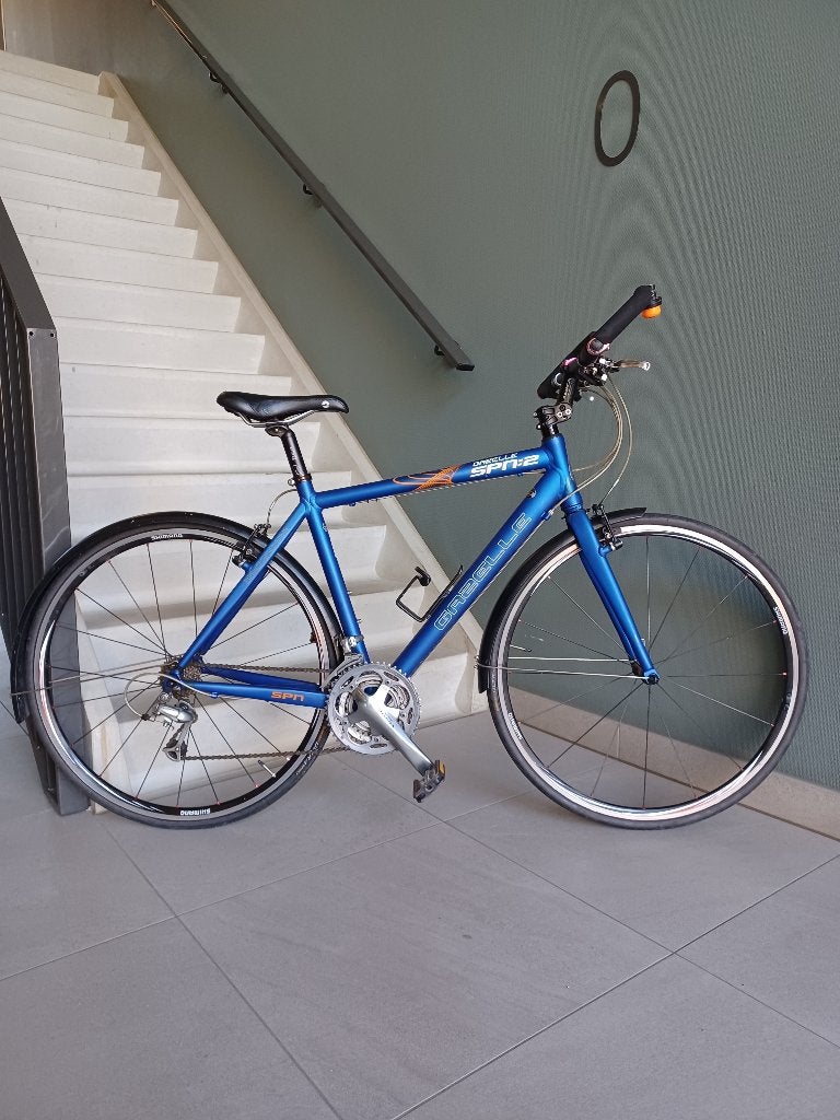 spn 2 gazelle sportfiets hybride dames/heren z.g.a.n !, Ophalen, 28 inch, Velgrem, 49 tot 53 cm