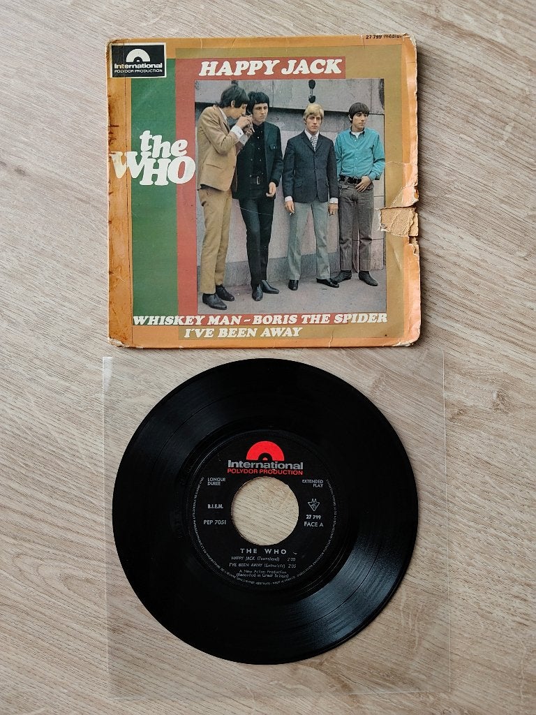 THE WHO HAPPY JACK EP, Cd's en Dvd's, Vinyl | Rock, Originele persing, Verzenden