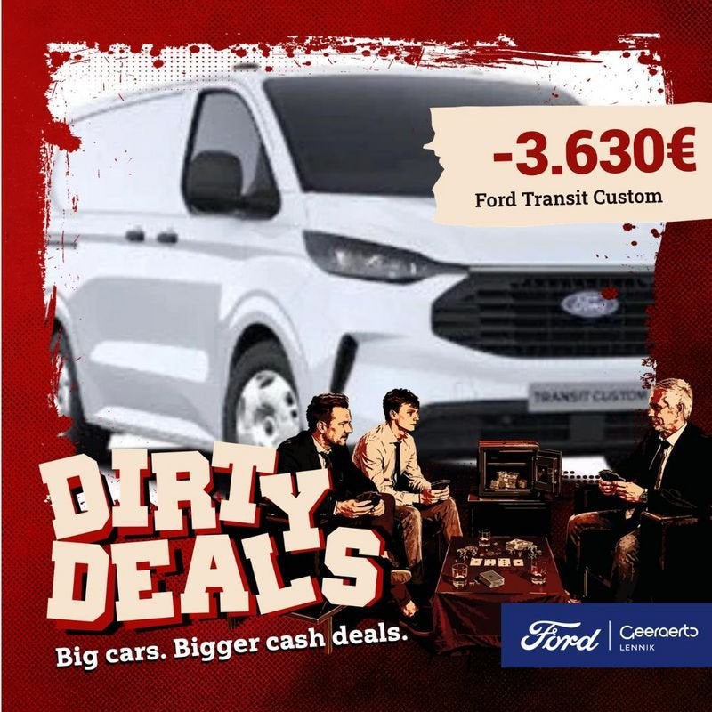 Ford Transit Custom, Autos, Achat, Entreprise, 3 places, Boîte manuelle