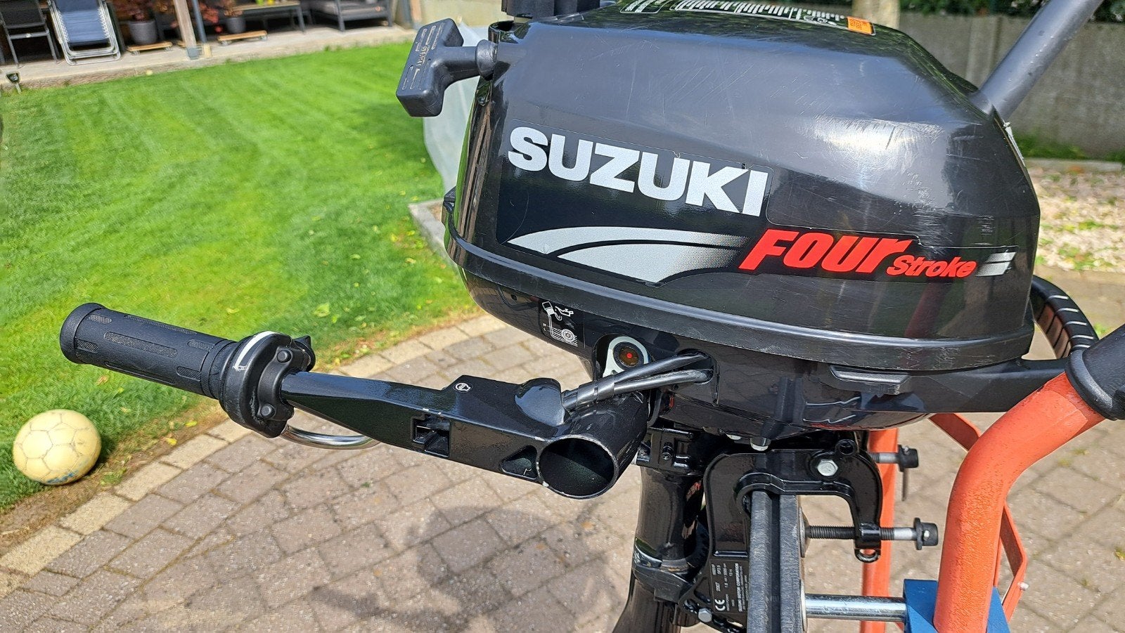 Suzuki 2.5pk 4 takt, Sports nautiques & Bateaux, Moteurs Hors-bord & In-bord, Comme neuf, Enlèvement, Moteur hors-bord, Moins de 5 ch