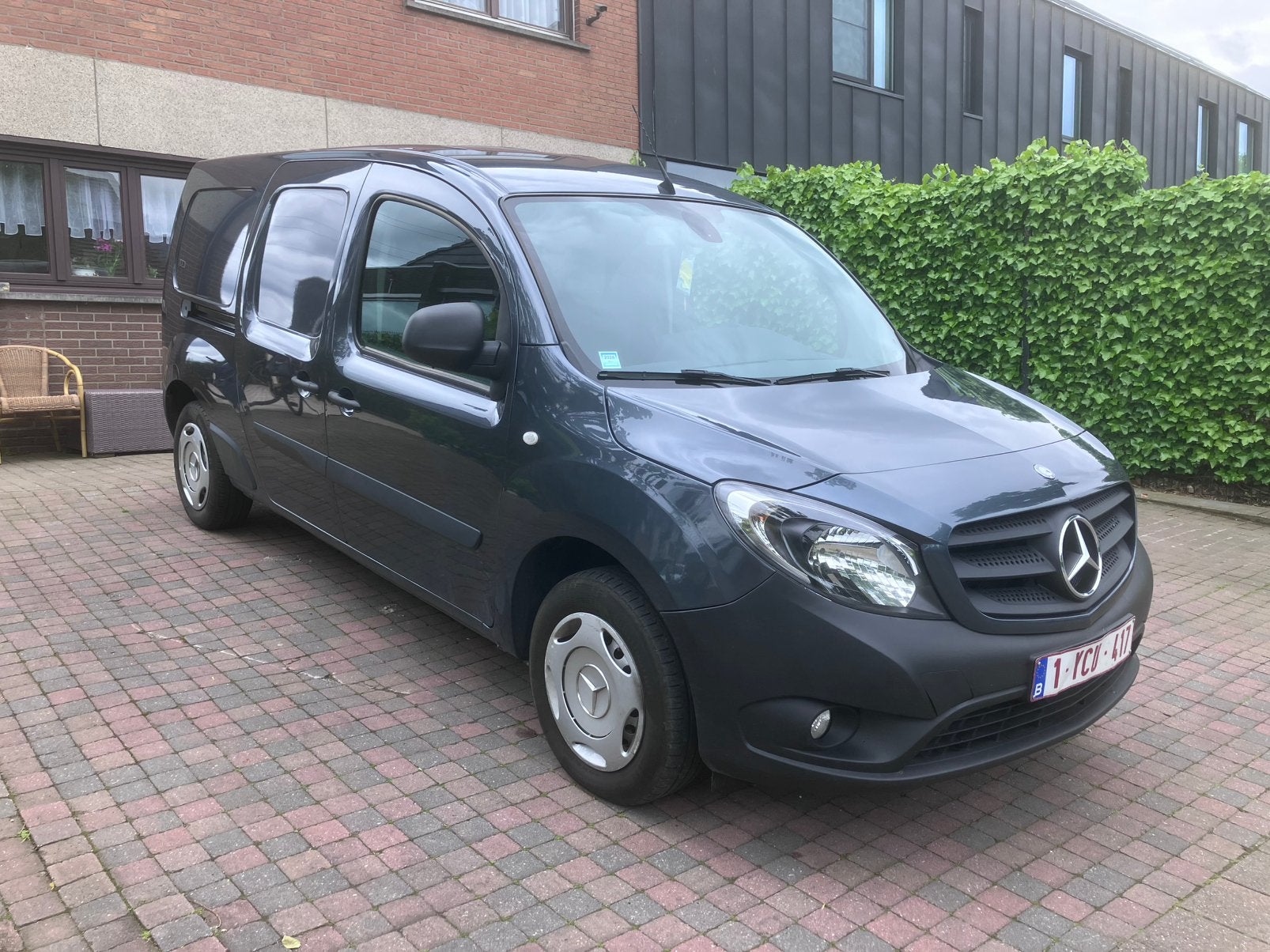 Mercedes citan diesel - verlengde versie, Auto's, Euro 5, Stof, Zwart, USB