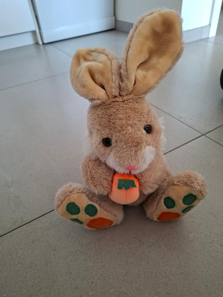 Knuffel konijn, Kinderen en Baby's, Speelgoed | Knuffels en Pluche, Ophalen of Verzenden, Gebruikt, Konijn