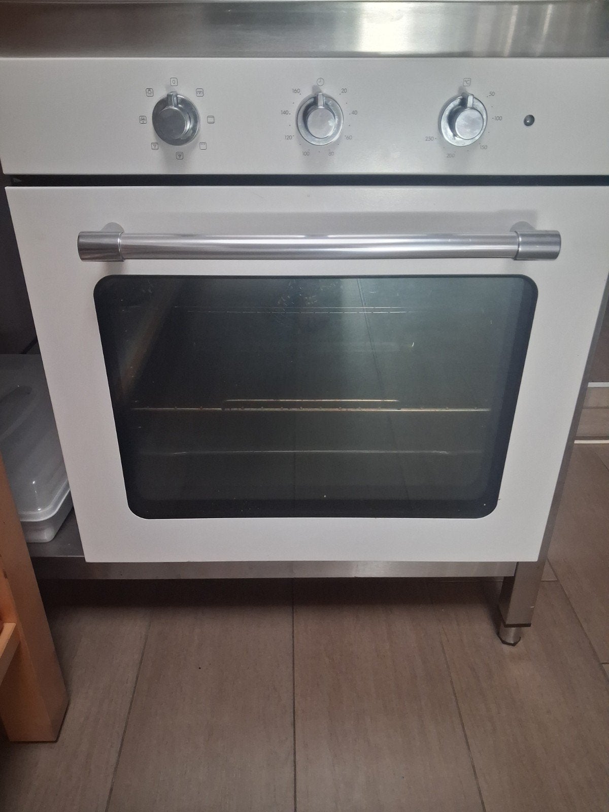 Witte oven, Ophalen, Gebruikt, Oven, 60 cm of meer