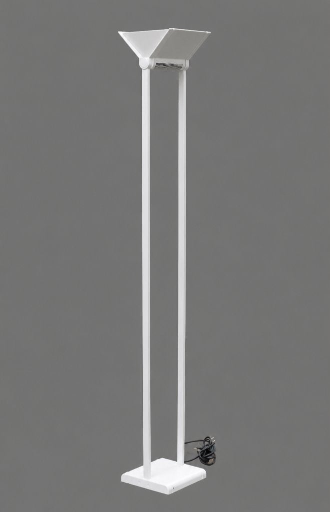 Vintage Concord Lighting International Floor Lamp Uplighter, Ophalen, Lamp, Metaal
