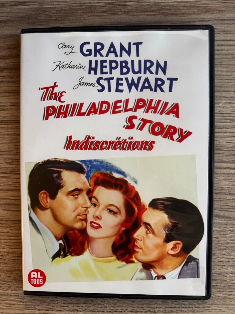 The Philadelphia Story, Cd's en Dvd's, Alle leeftijden, Ophalen of Verzenden, 1940 tot 1960, Komedie