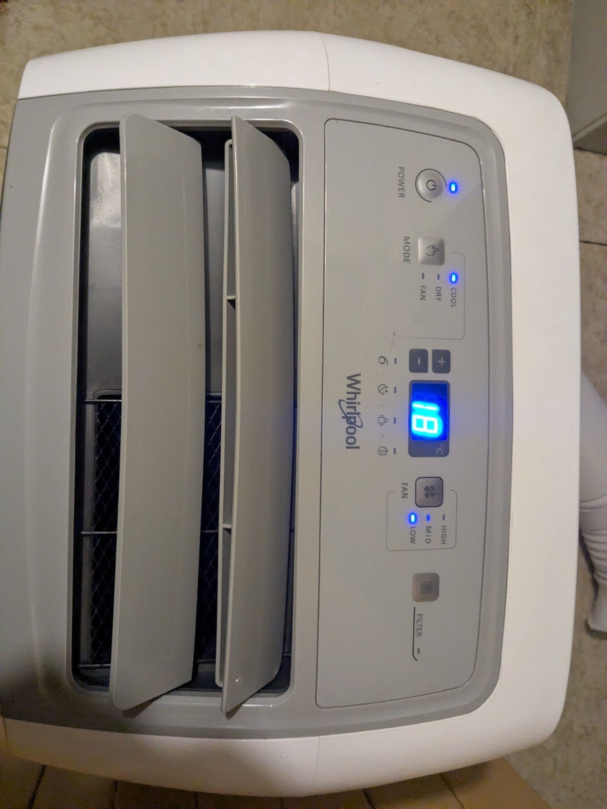 mobiele airco whirlpool, Ophalen, Mobiele airco