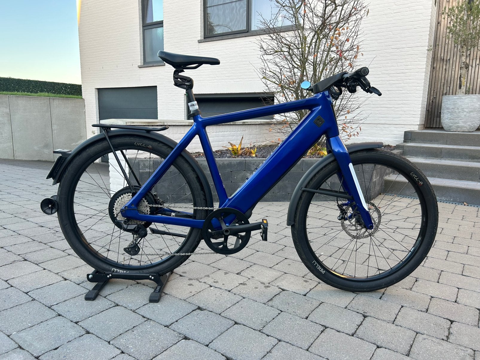 Stromer st3 ltd san marino blauw xl zgan incl GARANTIE, Fietsen en Brommers, Ophalen, Zo goed als nieuw, Stromer, 50 km per accu of meer