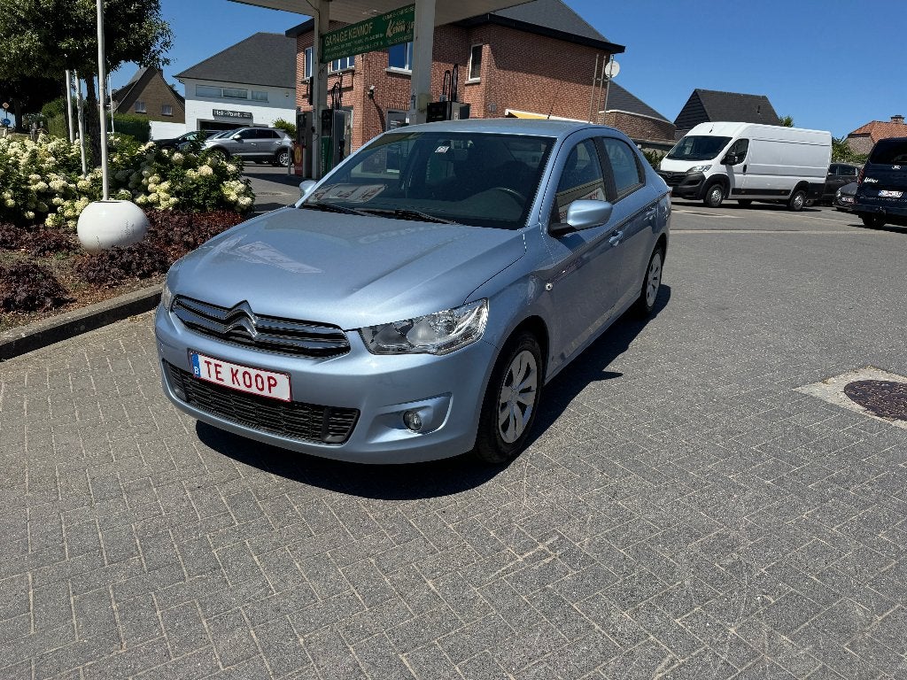 Citroen C-Elysee Benzine 2016 81000km 5900€, Auto's, 4 deurs, Stof, Blauw, Bedrijf