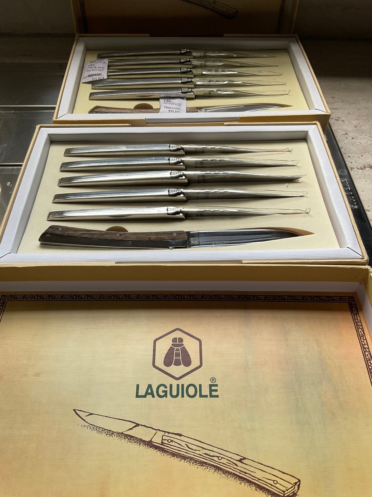 Couteaux à steak, Maison & Meubles, Cuisine | Couverts, Laguiole, Enlèvement, Inox ou Chrome, Neuf