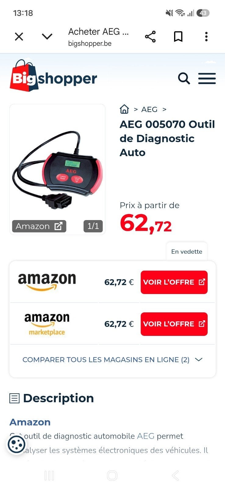 OBD2, Auto diversen, Ophalen of Verzenden, Nieuw