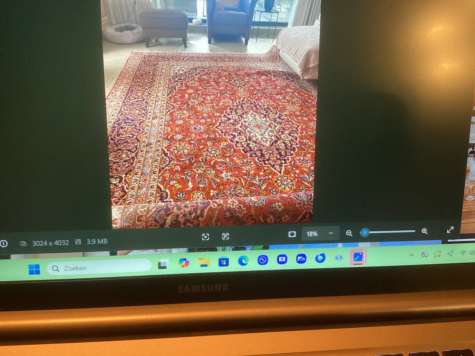 Groot Perzisch handgeknoopt wollen tapijt 300 x 400, Ophalen