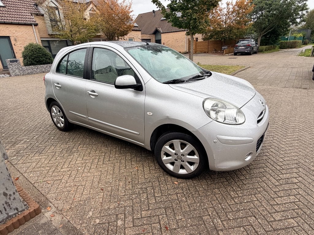Nissan micra pure drive 1,2 Benzine, Auto's, Stof, 4 cilinders, Micra, Particulier
