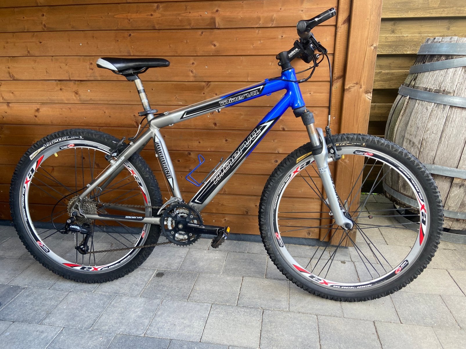 Mtb Minerva, Vélos & Vélomoteurs, Vélos | VTT & Mountainbikes, Enlèvement, Utilisé, Frein sur jante, Autres marques