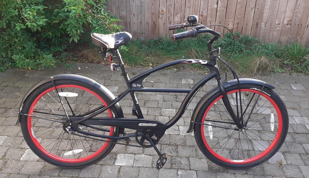Electra Rat Rod Cruiser, Fietsen en Brommers, Fietsen | Cruisers en Lowriders, Ophalen, Terugtraprem, Gebruikt, Cruiser