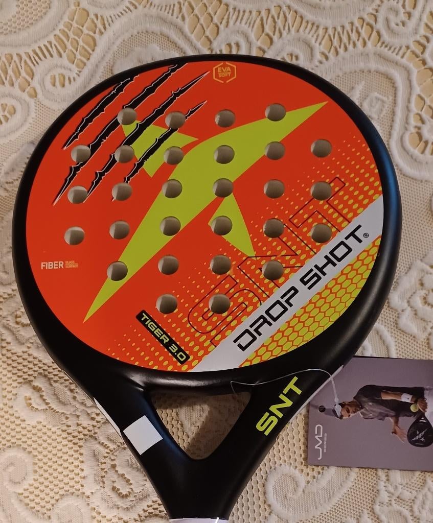 DROPSHOT: padelrackets voor kids van 5 - 6 jaar Tiger 3.0, Ophalen of Verzenden, Nieuw, Padelracket
