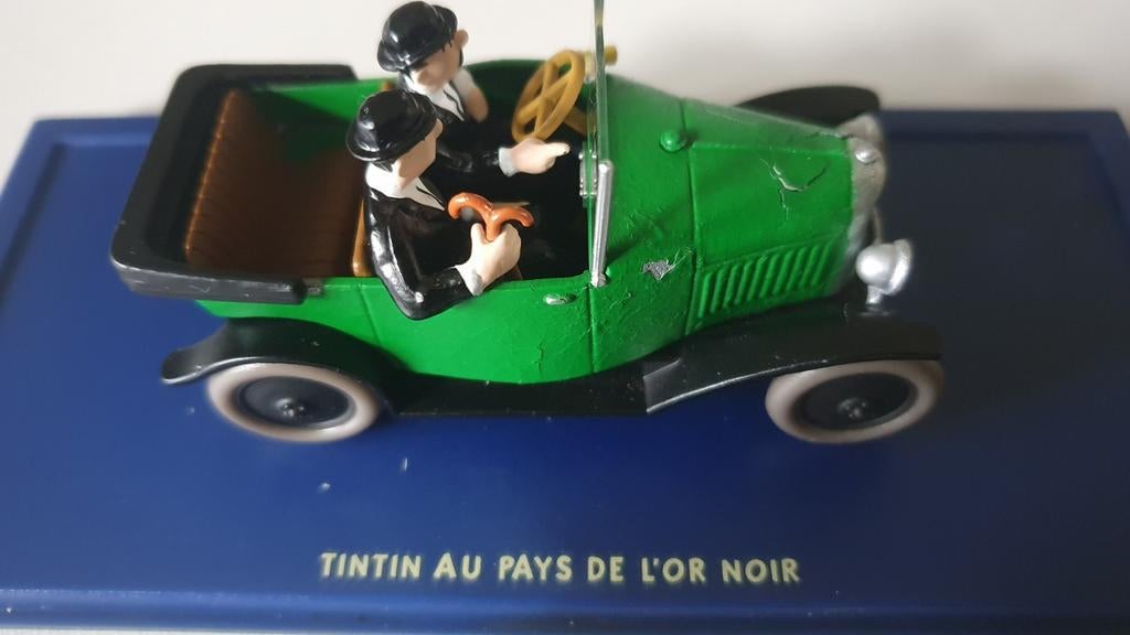Voiture Tintin Au pays de l'or noir, Tintin