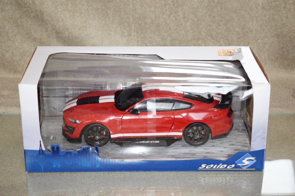 miniatuur auto 1:18 nieuw solido ford shelby GT500, Ophalen of Verzenden, Nieuw, Solido