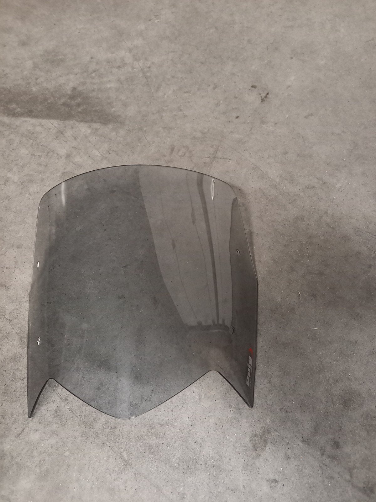 Laag windscherm Yamaha Tenere 700, Enlèvement, Utilisé