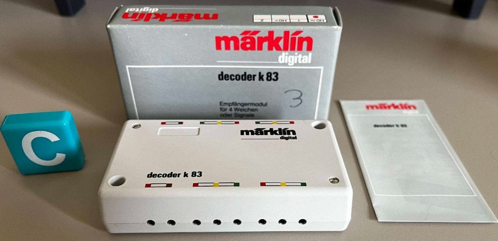 Märklin decoder K83 (6083), Gebruikt, Gelijkstroom of Wisselstroom, Overige typen, Ophalen of Verzenden