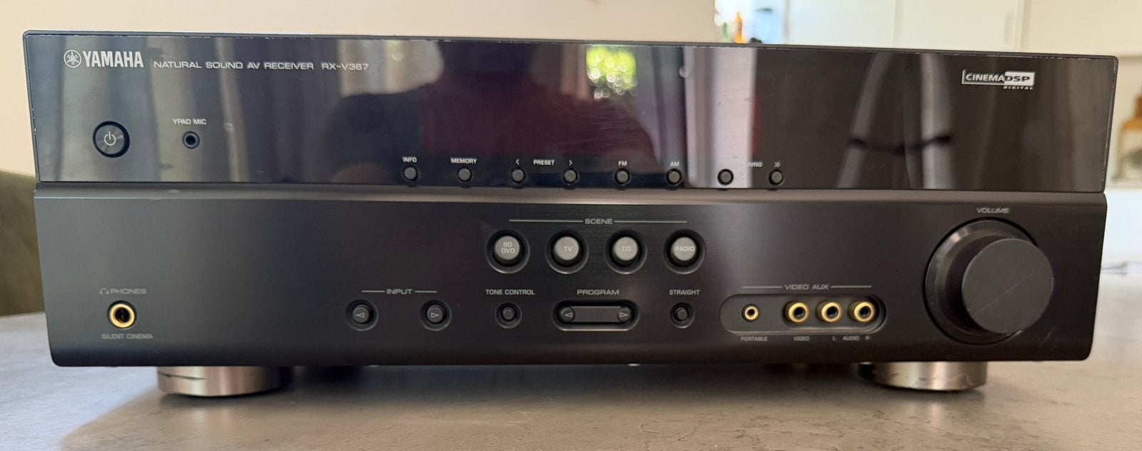 AV Reciever Yamaha RX-V367, Audio, Tv en Foto, Versterkers en Ontvangers, Ophalen, Zo goed als nieuw, Yamaha