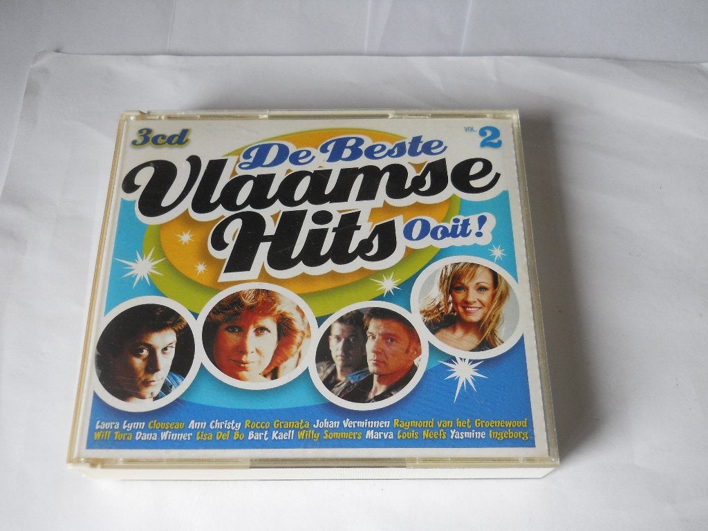 3 CD BOX - DE BESTE VLAAMSE HITS OOIT  - VOL 2, CD & DVD, CD | Néerlandophone, Enlèvement ou Envoi, Premier pressage, Comme neuf