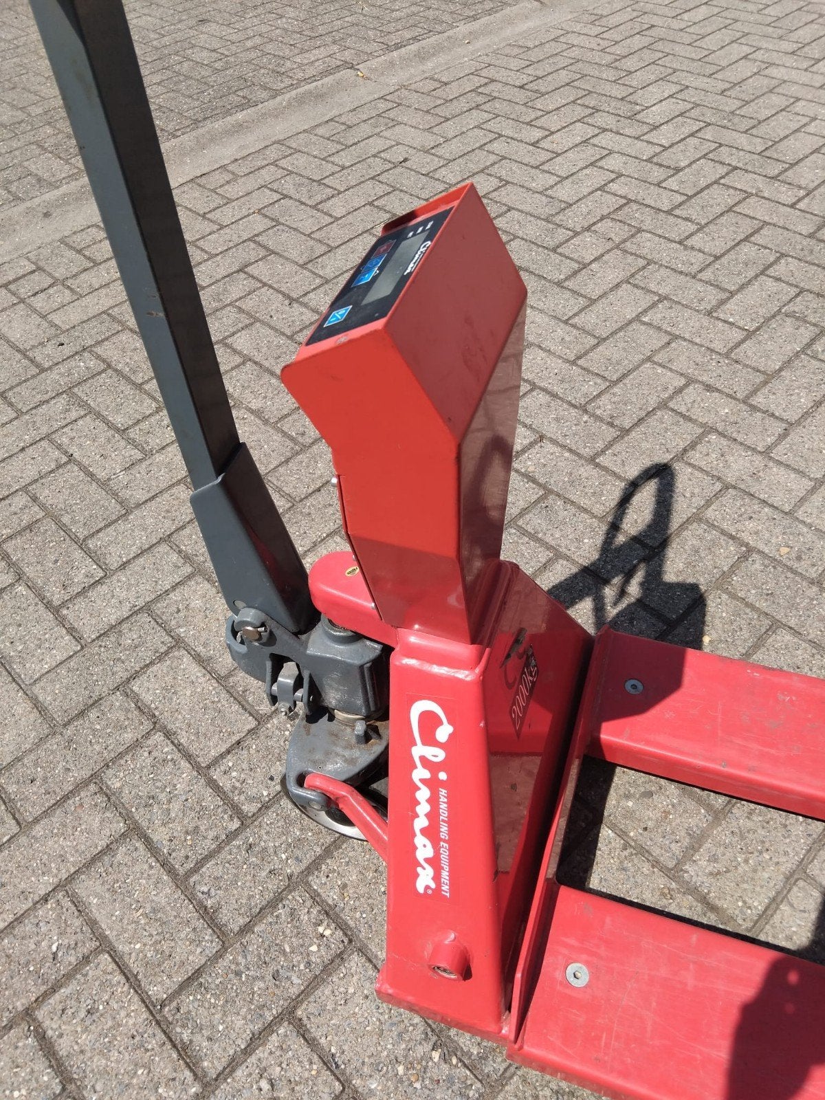 Heftruck met nieuwe weegschaal, Ophalen of Verzenden