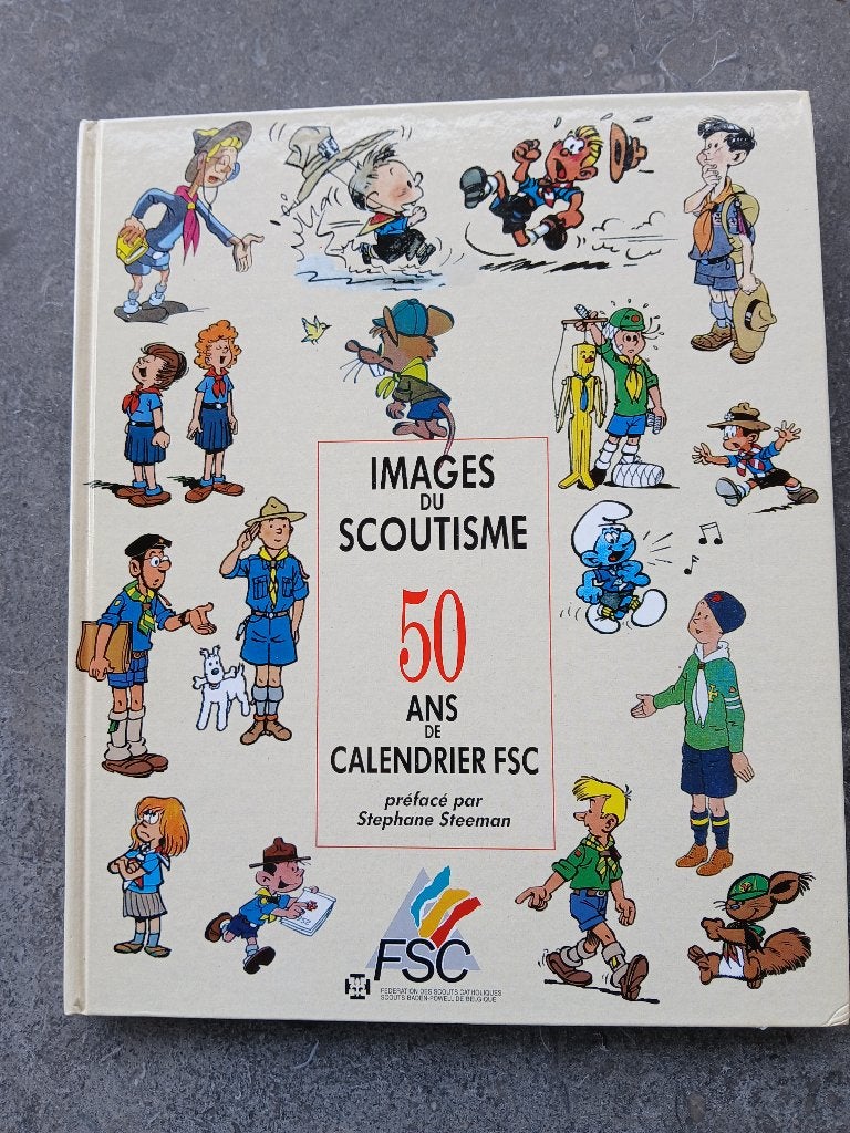 Livre Images du scoutisme 50 ans n167/500 (Hergé), Enlèvement, Comme neuf, Hergé