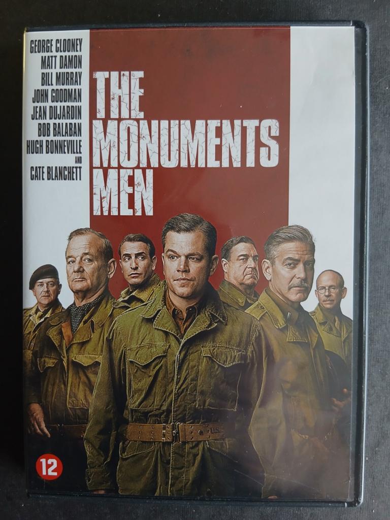 The monuments men (2014) George Clooney, Matt Damon, CD & DVD, DVD | Drame, À partir de 12 ans, Enlèvement ou Envoi, Comme neuf