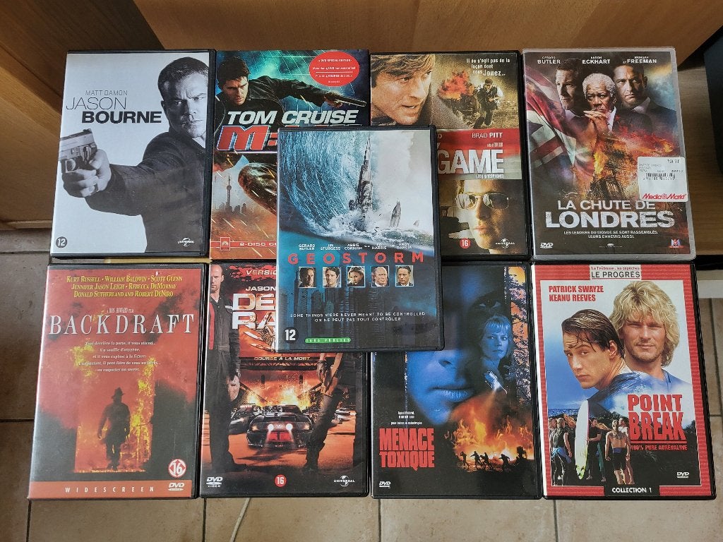 Lot DVD de films d’action (entre 2 et 5€), Enlèvement, Action