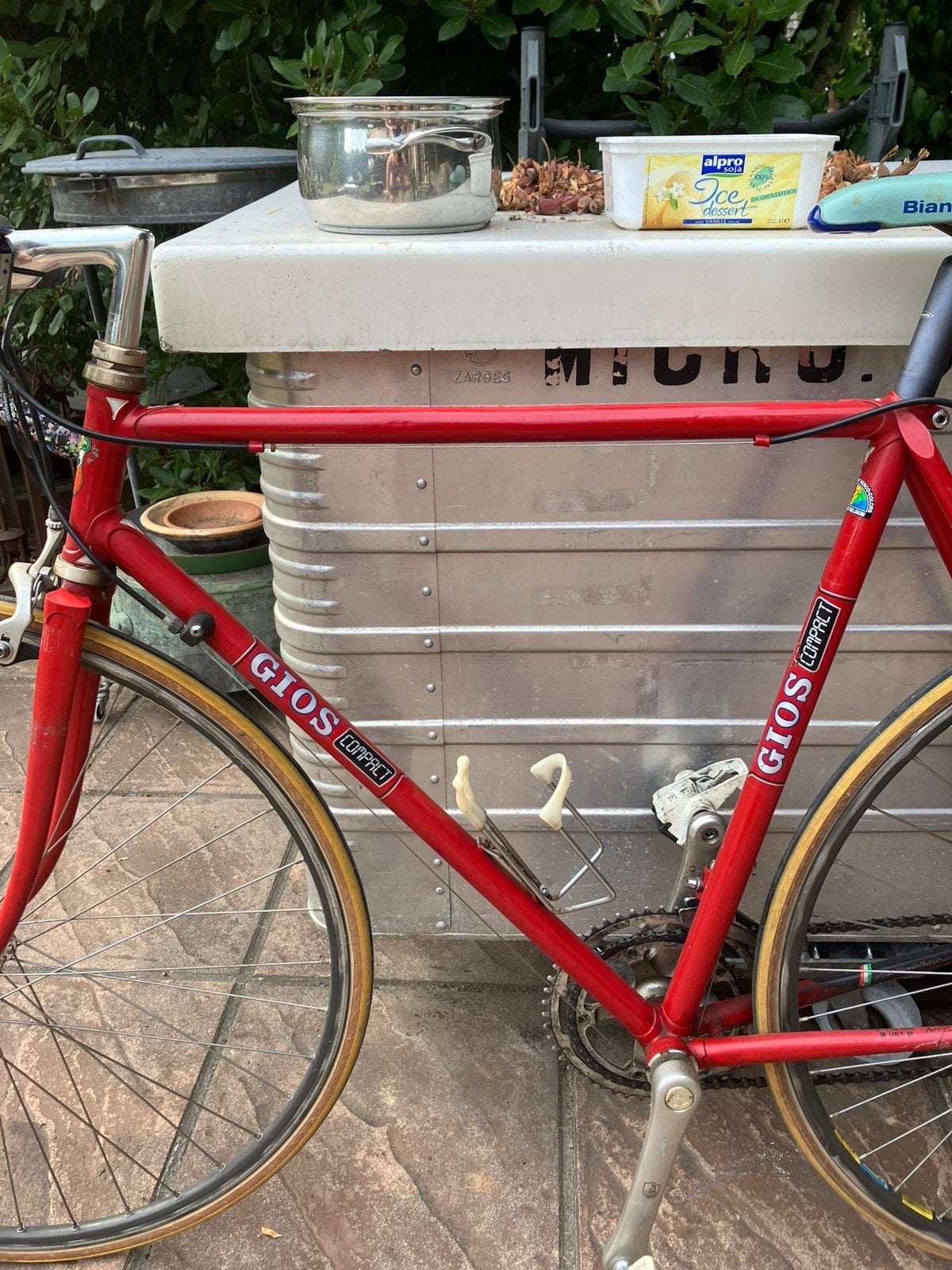 Retro koersfiets jaren 80, Fietsen en Brommers, Ophalen