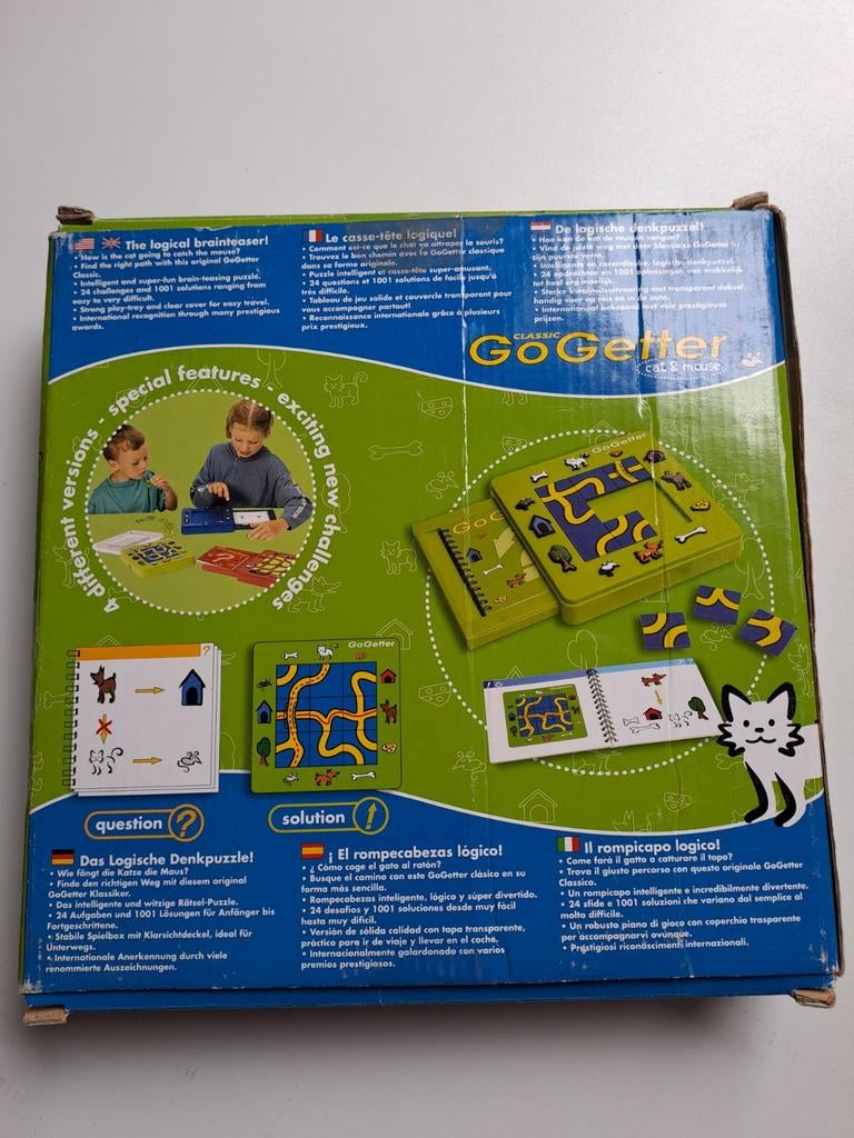 Smart Games.   Go Getter. Kat en muis., Hobby en Vrije tijd, Ophalen