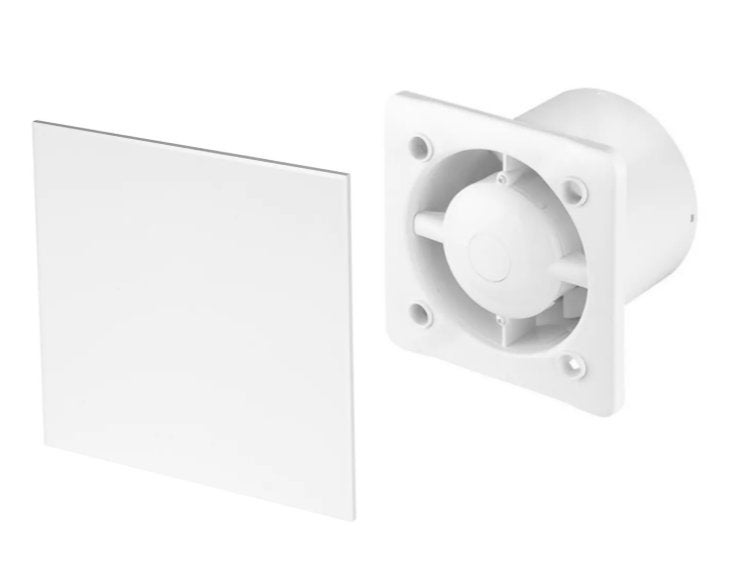 Lot de 3 extracteurs d'air "salle de bain" 100 mm standard, Bricolage & Construction, Ventilation & Extraction, Enlèvement ou Envoi