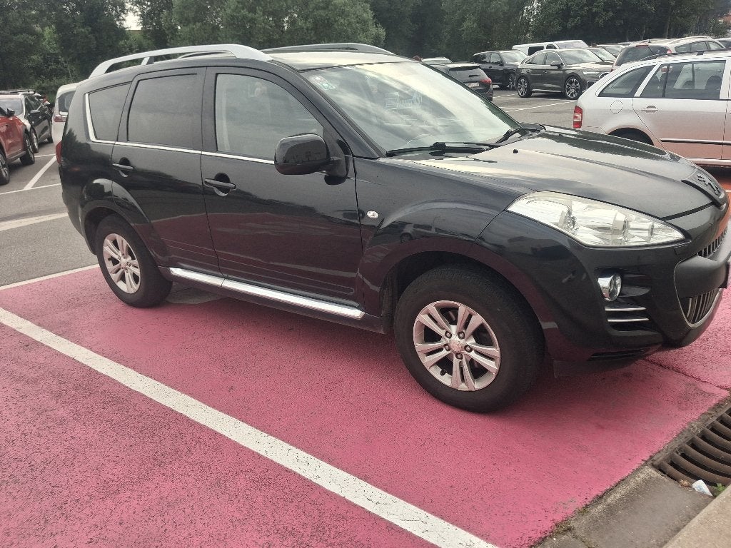 Peugeot 4007, Auto's, Peugeot, Particulier, Diesel, Euro 5, SUV of Terreinwagen, 5 deurs, Handgeschakeld, Zwart, Zwart, Leder
