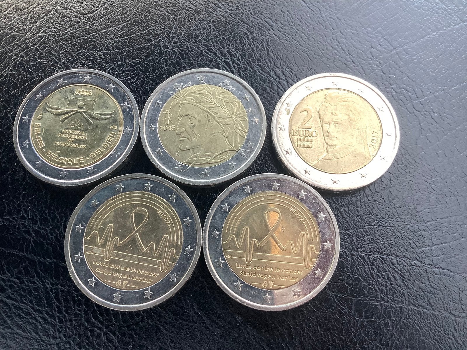 Unieke 2€ munten, Enlèvement