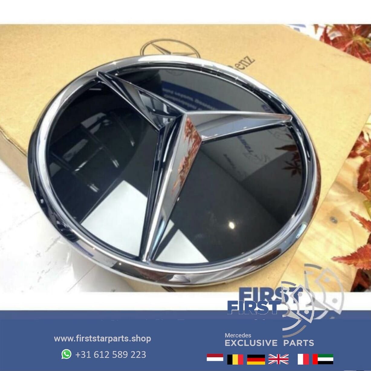 Mercedes FACELIFT STER LOGO GRIL EMBLEEM X247 W253 W167 C167, Utilisé, -, -, Enlèvement ou Envoi